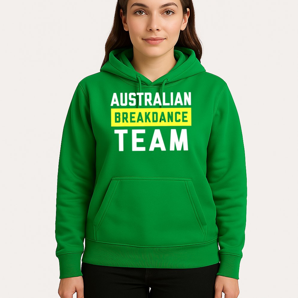 Australian Breakdancing Costume Team Break Dancer Matching Hoodie