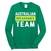 Australian Breakdancing Costume Team Break Dancer Matching Long Sleeve Shirt