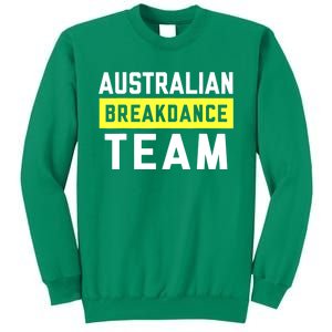 Australian Breakdancing Costume Team Break Dancer Matching Sweatshirt