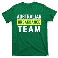 Australian Breakdancing Costume Team Break Dancer Matching T-Shirt