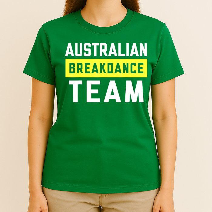 Australian Breakdancing Costume Team Break Dancer Matching T-Shirt