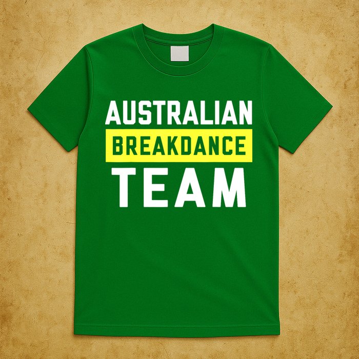 Australian Breakdancing Costume Team Break Dancer Matching T-Shirt