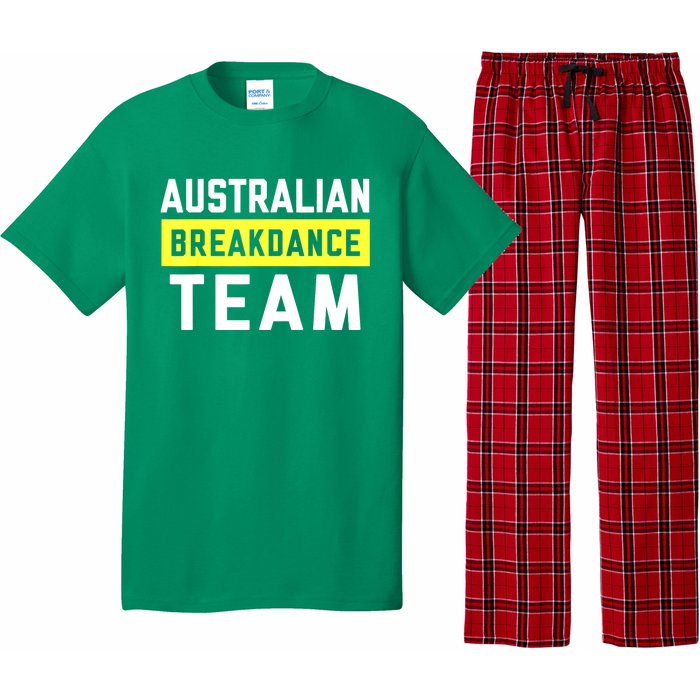 Australian Breakdancing Costume Team Break Dancer Matching Pajama Set