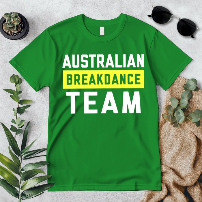 Australian Breakdancing Costume Team Break Dancer Matching Premium T-Shirt