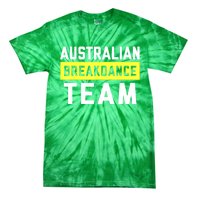 Australian Breakdancing Costume Team Break Dancer Matching Tie-Dye T-Shirt