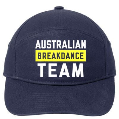 Australian Breakdancing Costume Team Break Dancer Matching 7-Panel Snapback Hat