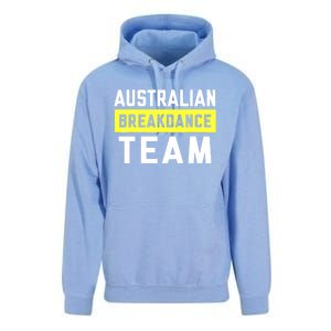 Australian Breakdancing Costume Team Break Dancer Matching Unisex Surf Hoodie