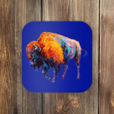 American Buffalo Cute Gift Buffalo Cute Gift American Bison Cute Gift Meaningful Coaster