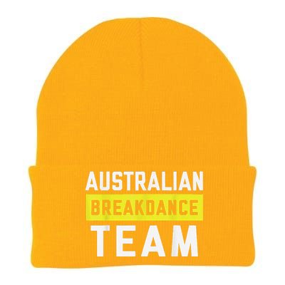 Australian Breakdancing Costume Team Break Dancer Matching Knit Cap Winter Beanie