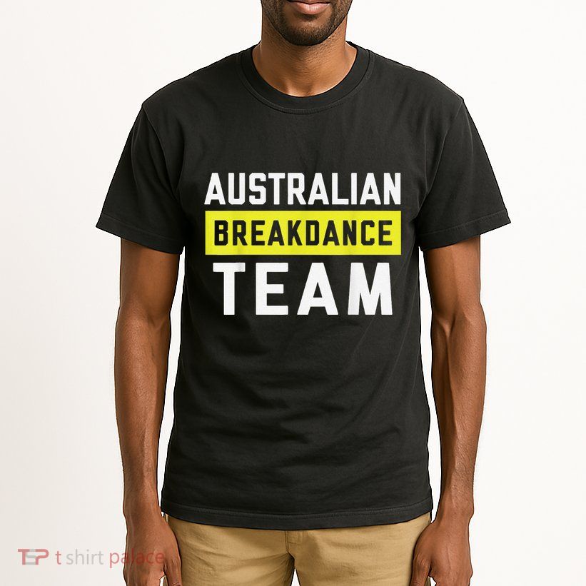 Australian Breakdancing Costume Team Break Dancer Matching Tall T-Shirt