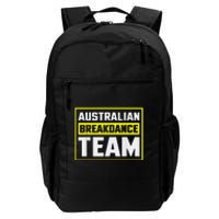 Australian Breakdance Costume Team Matching Daily Commute Backpack