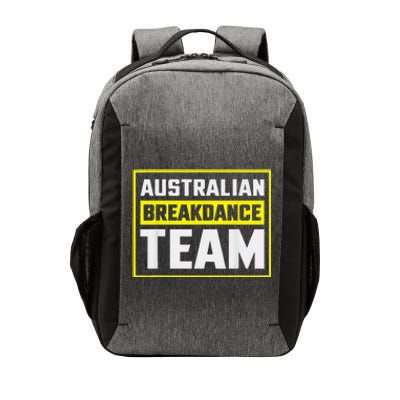 Australian Breakdance Costume Team Matching Vector Backpack