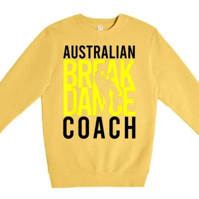 Australian Breakdance Coach Premium Crewneck Sweatshirt