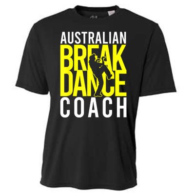 Australian Breakdance Coach Cooling Performance Crew T-Shirt