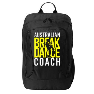 Australian Breakdance Coach City Backpack