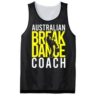 Australian Breakdance Coach Mesh Reversible Basketball Jersey Tank