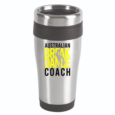 Australian Breakdance Coach 16oz Travel Tumbler