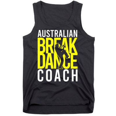 Australian Breakdance Coach Tank Top