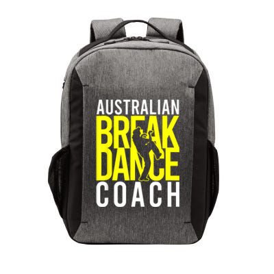 Australian Breakdance Coach Vector Backpack