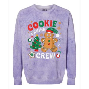 Alien & Bee Christmas Exchange Fun Xmas Cookie Baking Crew Colorblast Crewneck Sweatshirt