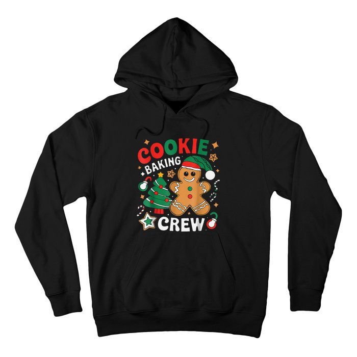 Alien & Bee Christmas Exchange Fun Xmas Cookie Baking Crew Hoodie