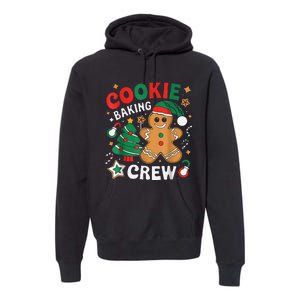 Alien & Bee Christmas Exchange Fun Xmas Cookie Baking Crew Premium Hoodie