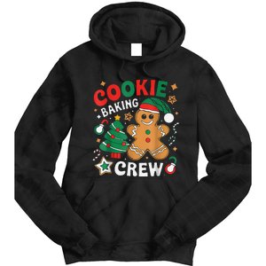 Alien & Bee Christmas Exchange Fun Xmas Cookie Baking Crew Tie Dye Hoodie