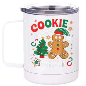 Alien & Bee Christmas Exchange Fun Xmas Cookie Baking Crew 12 oz Stainless Steel Tumbler Cup