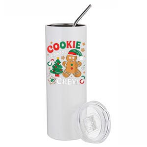 Alien & Bee Christmas Exchange Fun Xmas Cookie Baking Crew Stainless Steel Tumbler