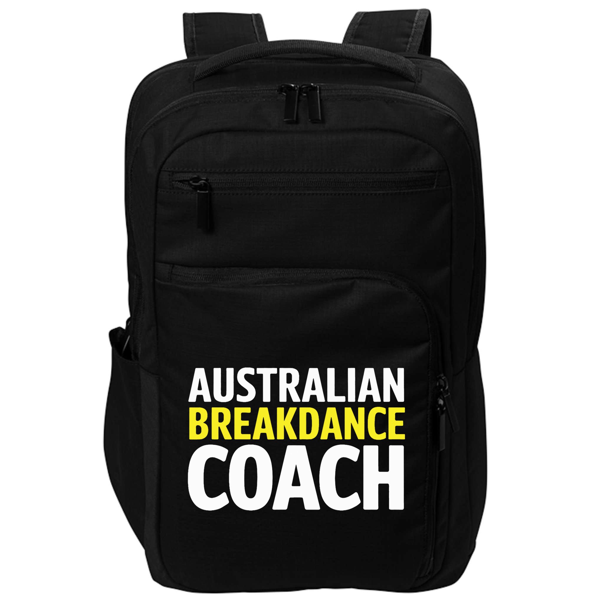 Australian Breakdancing Costume Break Dancer Coach Matching Impact Tech Backpack