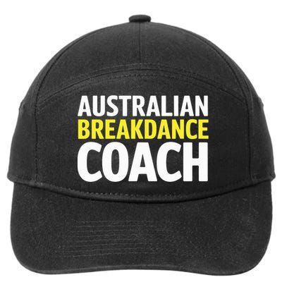 Australian Breakdancing Costume Break Dancer Coach Matching 7-Panel Snapback Hat