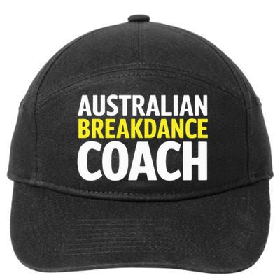 Australian Breakdancing Costume Break Dancer Coach Matching 7-Panel Snapback Hat