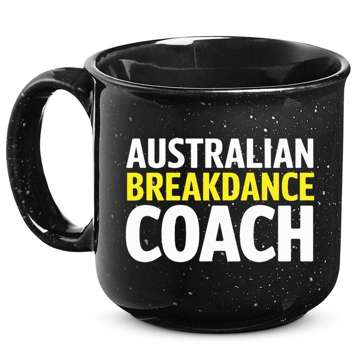 Australian Breakdancing Costume Break Dancer Coach Matching 15oz Campfire Ceramic Mug