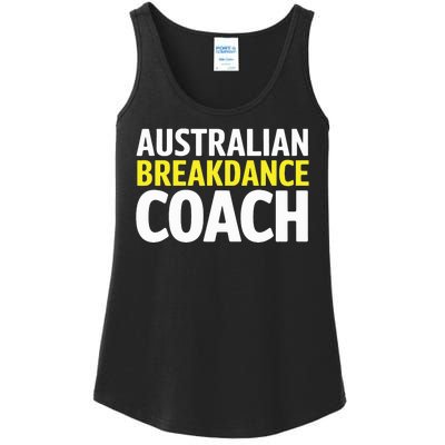 Australian Breakdancing Costume Break Dancer Coach Matching Ladies Essential Tank