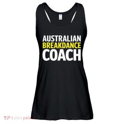 Australian Breakdancing Costume Break Dancer Coach Matching Ladies Essential Flowy Tank