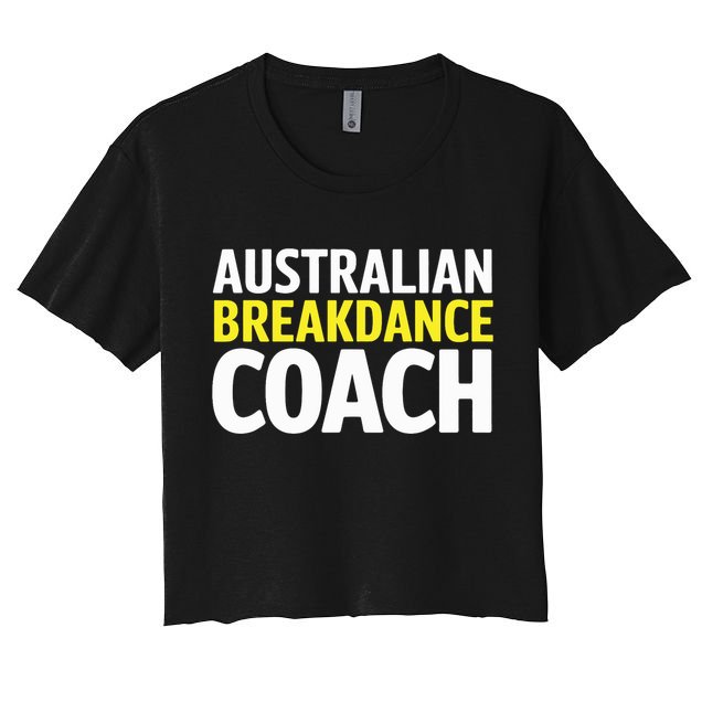 Australian Breakdancing Costume Break Dancer Coach Matching Crop Top