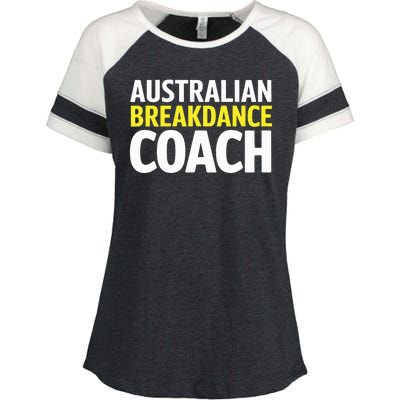 Australian Breakdancing Costume Break Dancer Coach Matching Enza Ladies Jersey Colorblock Tee