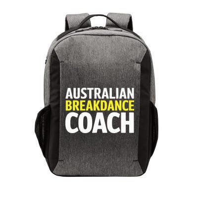 Australian Breakdancing Costume Break Dancer Coach Matching Vector Backpack