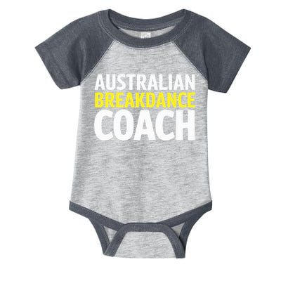 Australian Breakdancing Costume Break Dancer Coach Matching Infant Baby Jersey Bodysuit