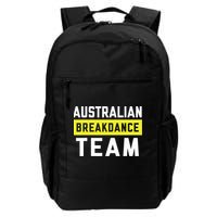 Australian Breakdancing Costume Team Break Dancer Matching Backpack
