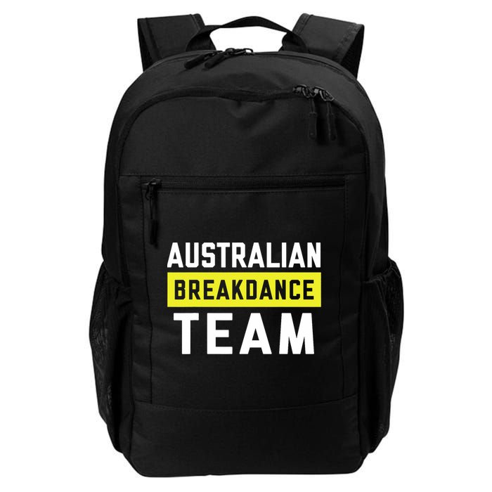 Australian Breakdancing Costume Team Break Dancer Matching Backpack