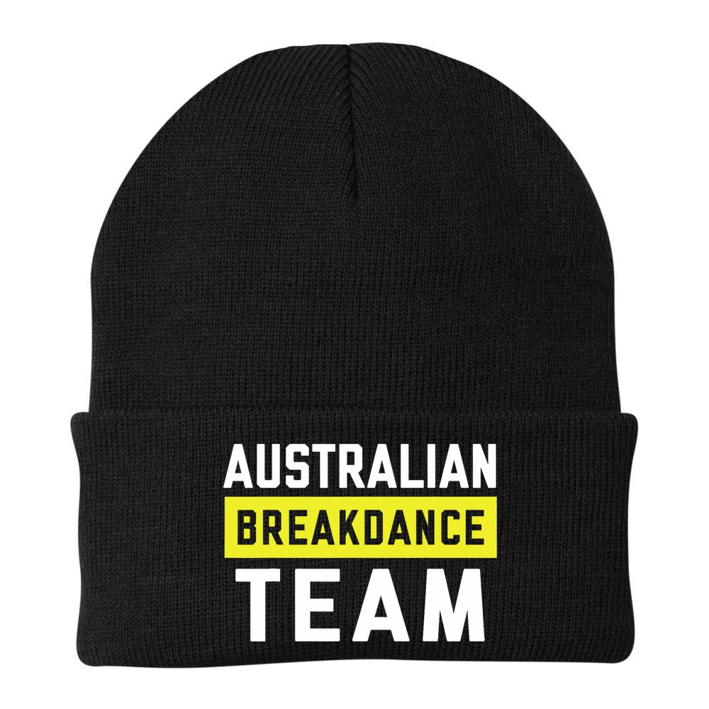 Australian Breakdancing Costume Team Break Dancer Matching Beanie