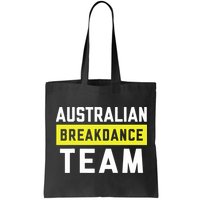 Australian Breakdancing Costume Team Break Dancer Matching Bag