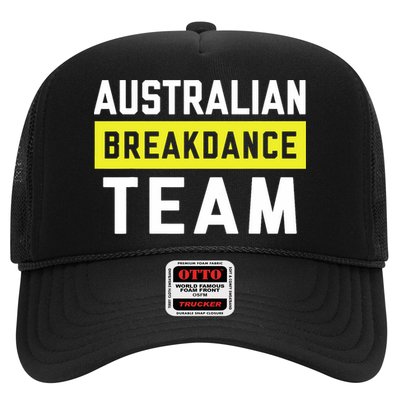 Australian Breakdancing Costume Team Break Dancer Matching Hat