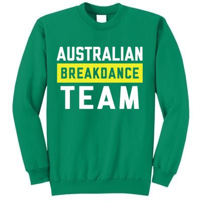 Australian Breakdancing Costume Team Break Dancer Matching Sweatshirt