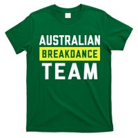 Australian Breakdancing Costume Team Break Dancer Matching T-Shirt