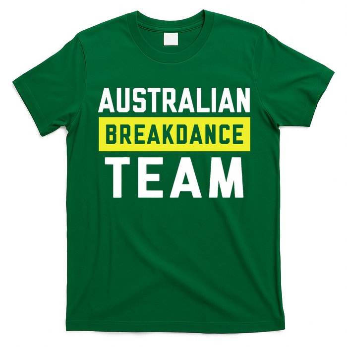 Australian Breakdancing Costume Team Break Dancer Matching T-Shirt