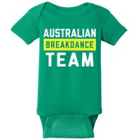 Australian Breakdancing Costume Team Break Dancer Matching Baby Bodysuit