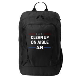 Anti Biden Clean Up On Aisle 46 Impeach Biden Political City Backpack