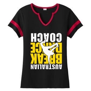 Australian Breakdance Coach Costume Ladies Halftime Notch Neck Tee